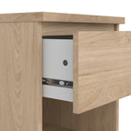 Naia Bedside 1 Drawer 1 Shelf in Jackson Hickory Oak
