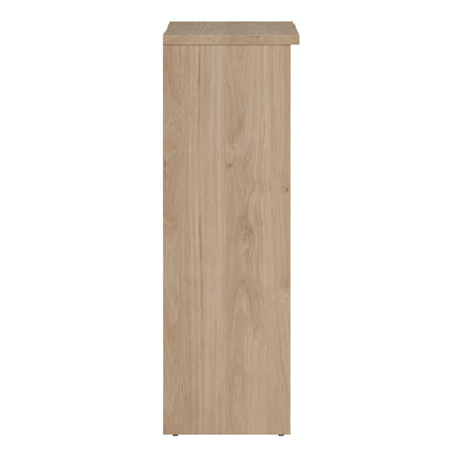 Naia Shoe Cabinet with 2 Flip Down Doors 1 Door and 1 Drawer in Jackson Hickory Oak