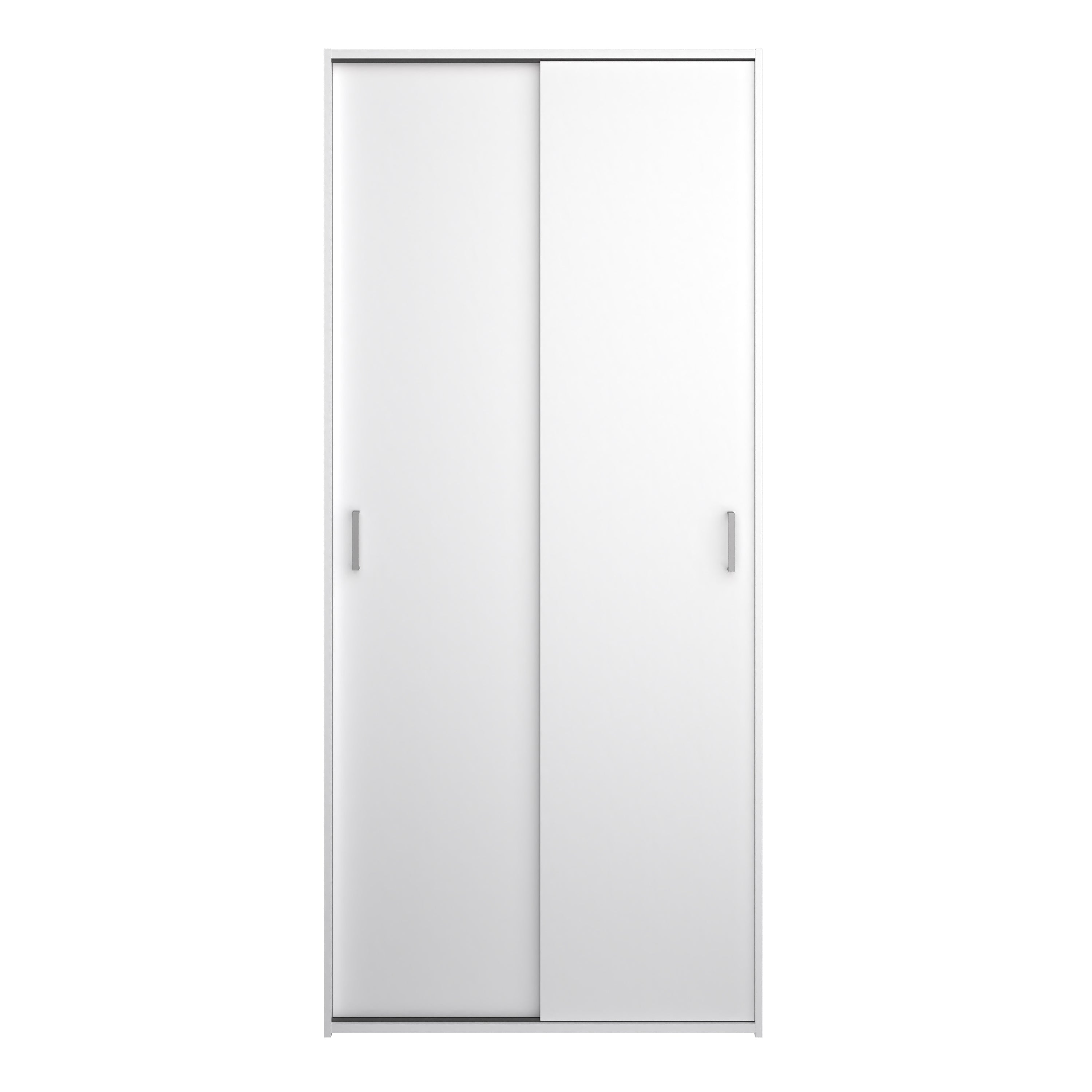 Jupiter Wardrobe 2 Sliding Doors in White 1750