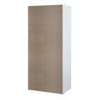 Jupiter Wardrobe 2 Sliding Doors in White 1750