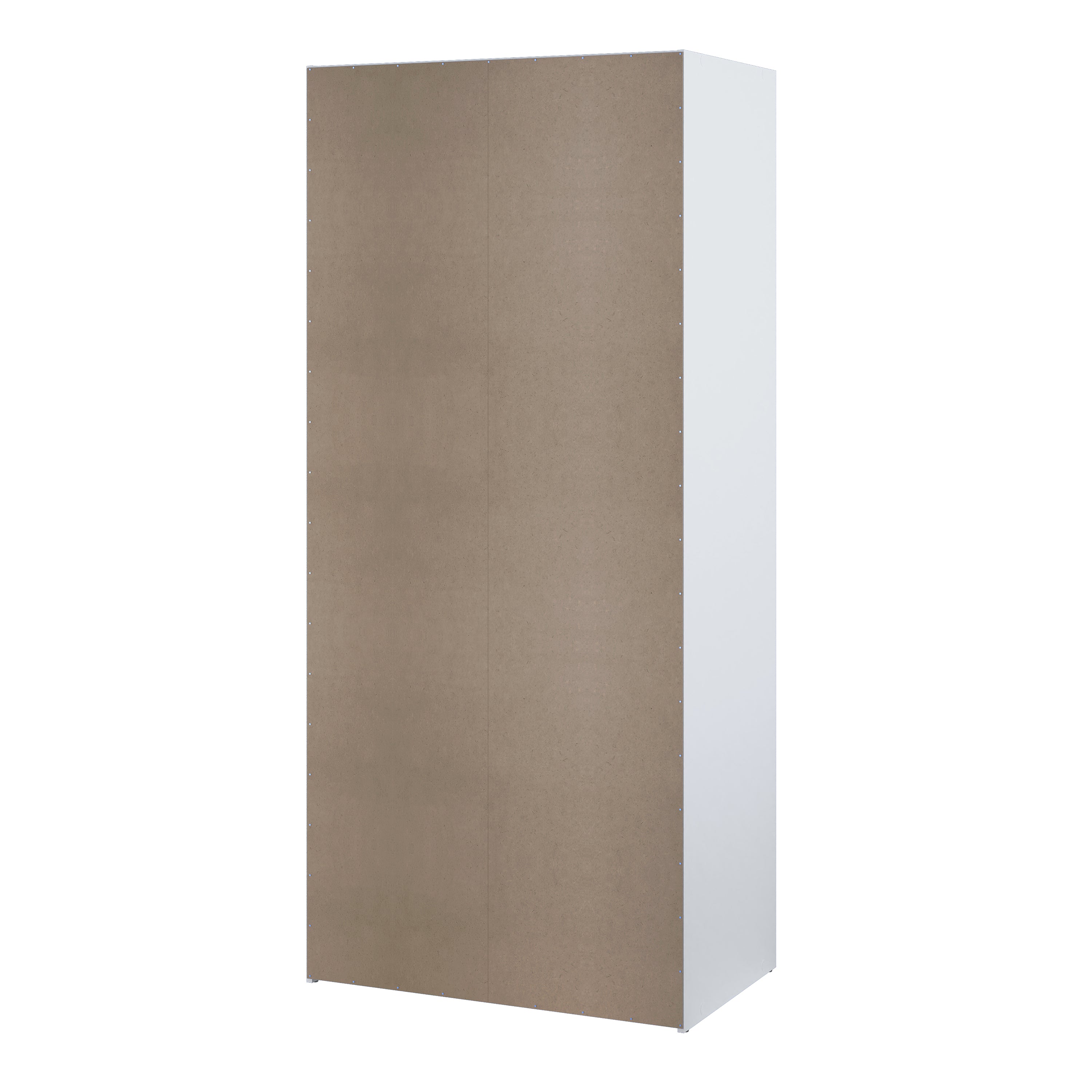 Jupiter Wardrobe 2 Sliding Doors in White 1750