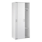 Jupiter Wardrobe 2 Sliding Doors in White 1750