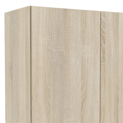 Jupiter Wardrobe with 2 Doors + 1 Drawer in Oak 1750
