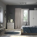 Jupiter Wardrobe 2 Doors White 1750