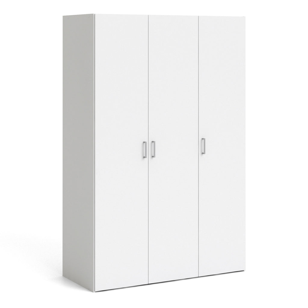 Jupiter Wardrobe 3 Doors White 1750