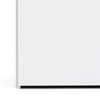 Jupiter Wardrobe 3 Doors White 1750