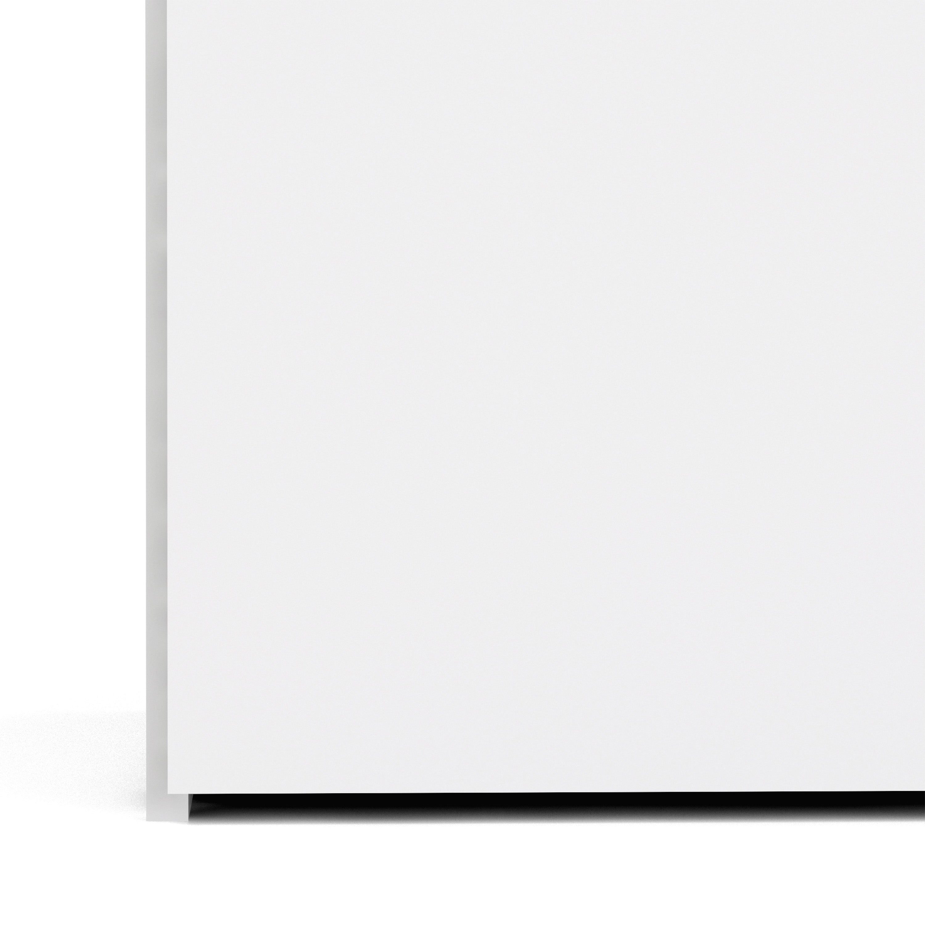 Jupiter Wardrobe 3 Doors White 1750
