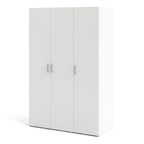 Jupiter Wardrobe 3 Doors White 1750