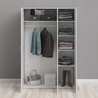 Jupiter Wardrobe 3 Doors White 1750