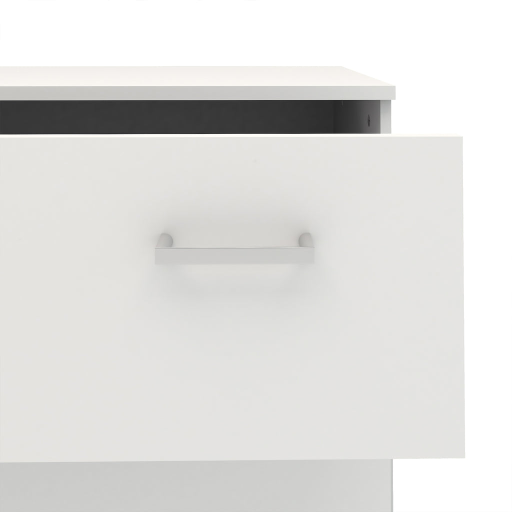 Jupiter Chest of 3 Drawers in White