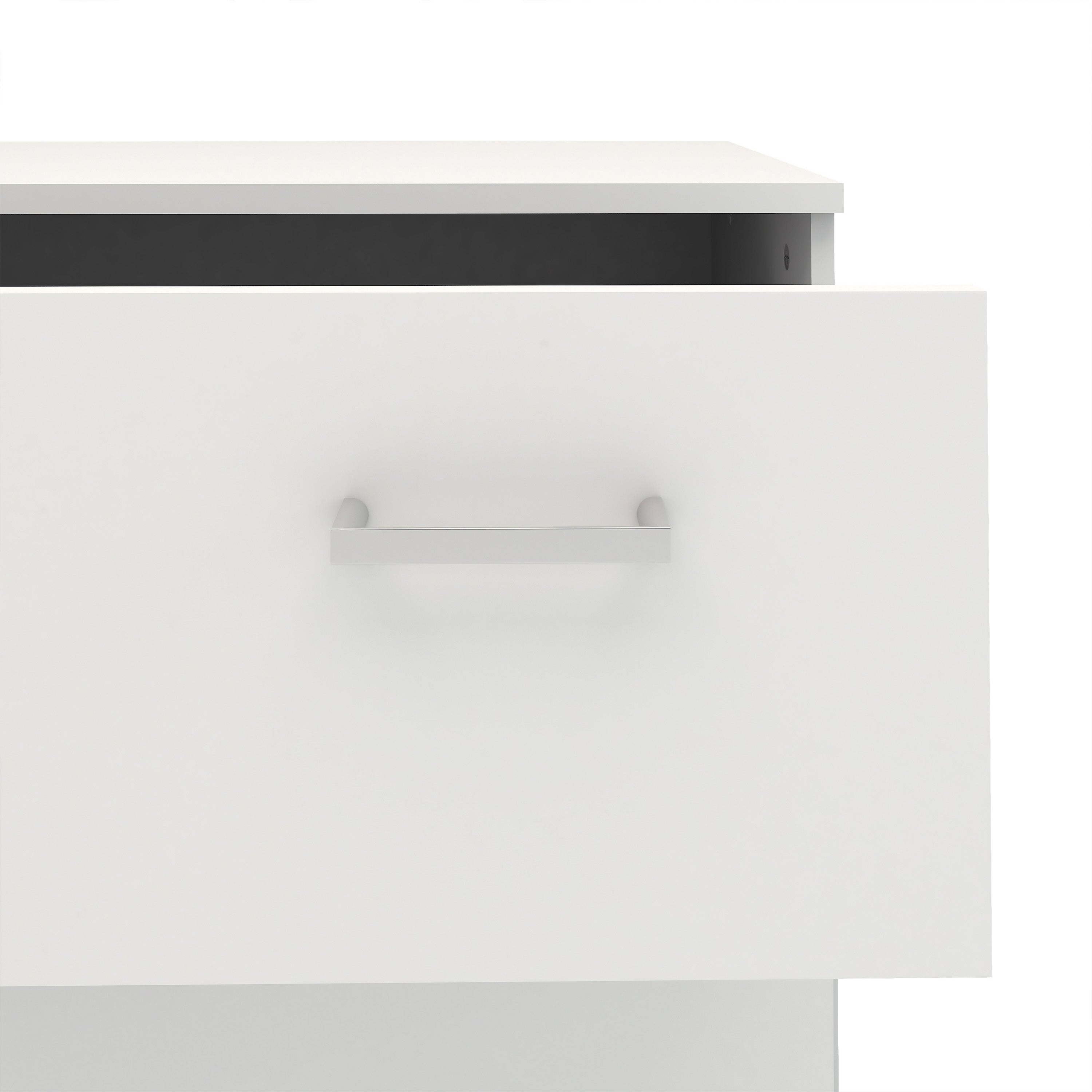 Jupiter Chest of 3 Drawers in White