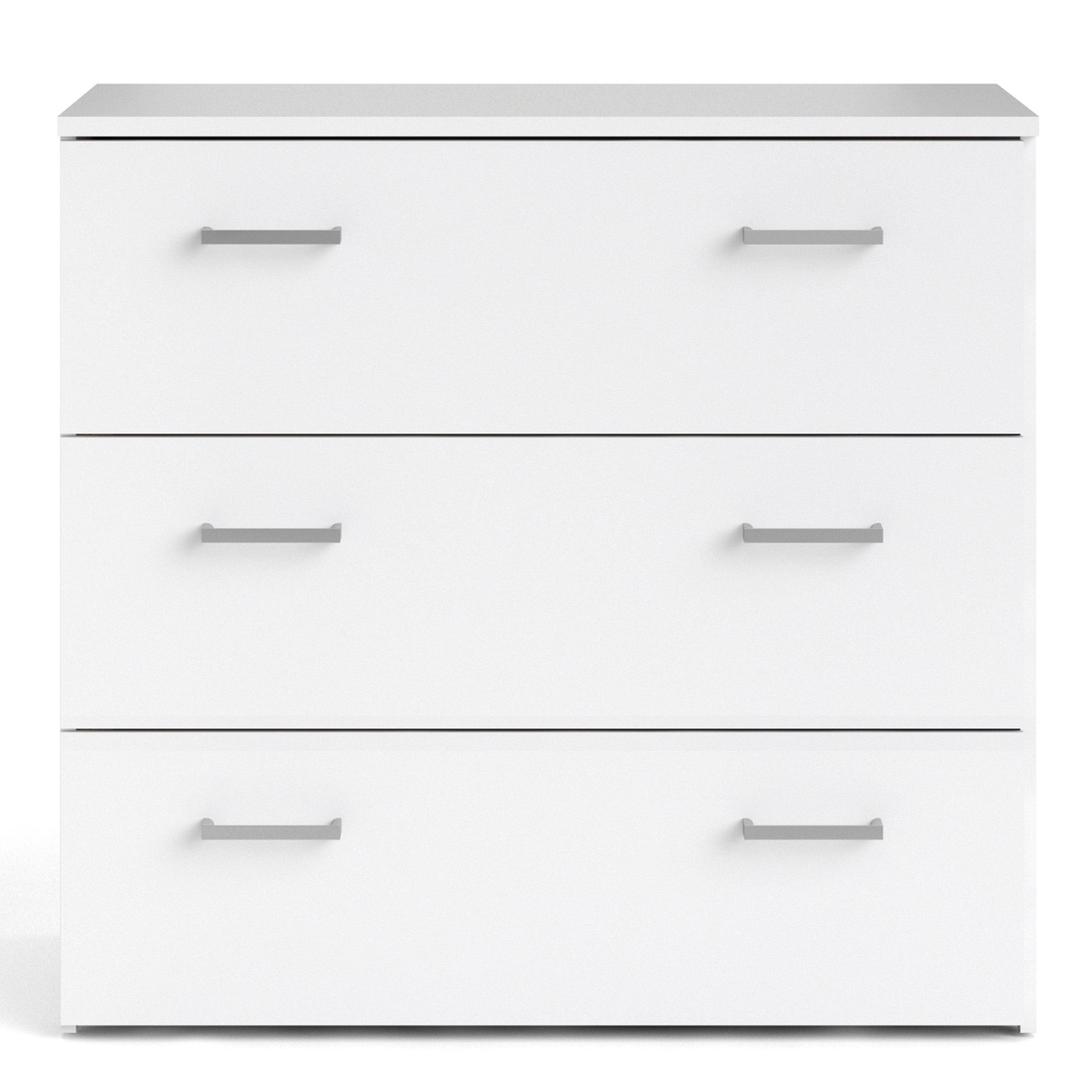 Jupiter Chest of 3 Drawers in White