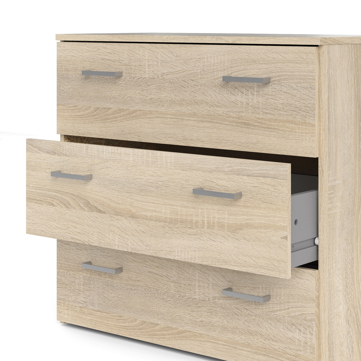 Jupiter Chest of 3 Drawers in Oak