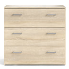 Jupiter Chest of 3 Drawers in Oak
