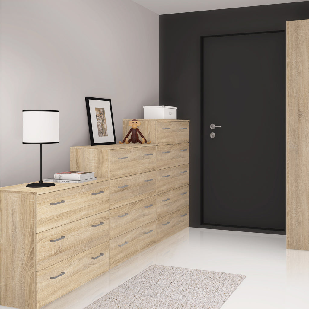 Jupiter Chest of 3 Drawers in Oak