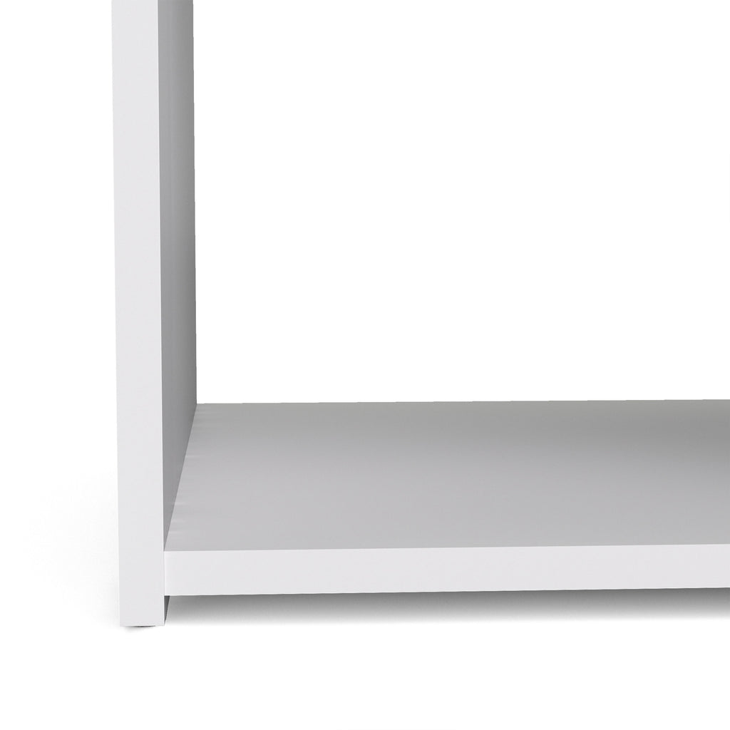 Jupiter Bedside 1 Drawer in White