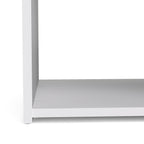Jupiter Bedside 1 Drawer in White