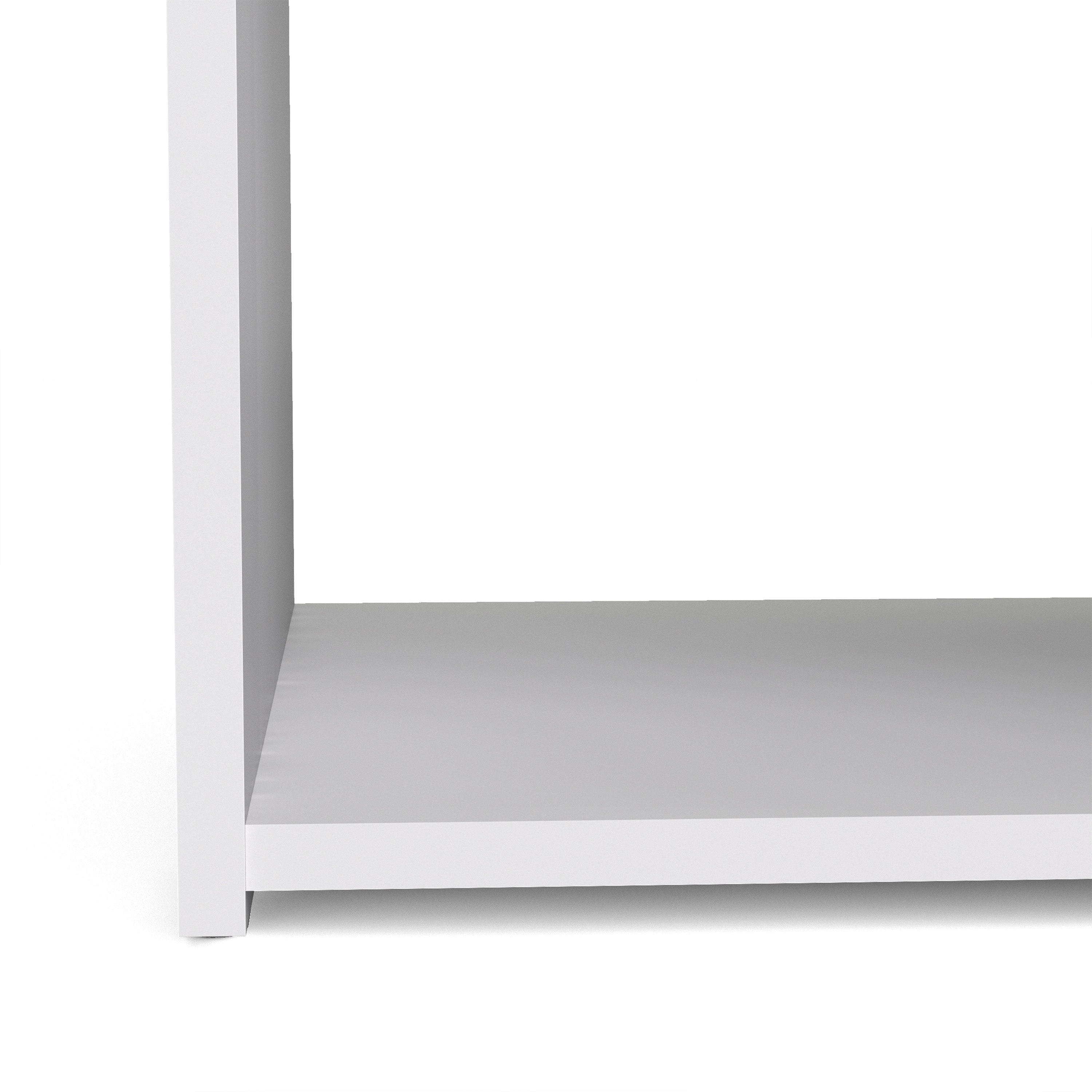 Jupiter Bedside 1 Drawer in White