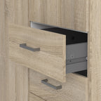 Jupiter Wardrobe 2 Doors 3 Drawers in Oak 2000