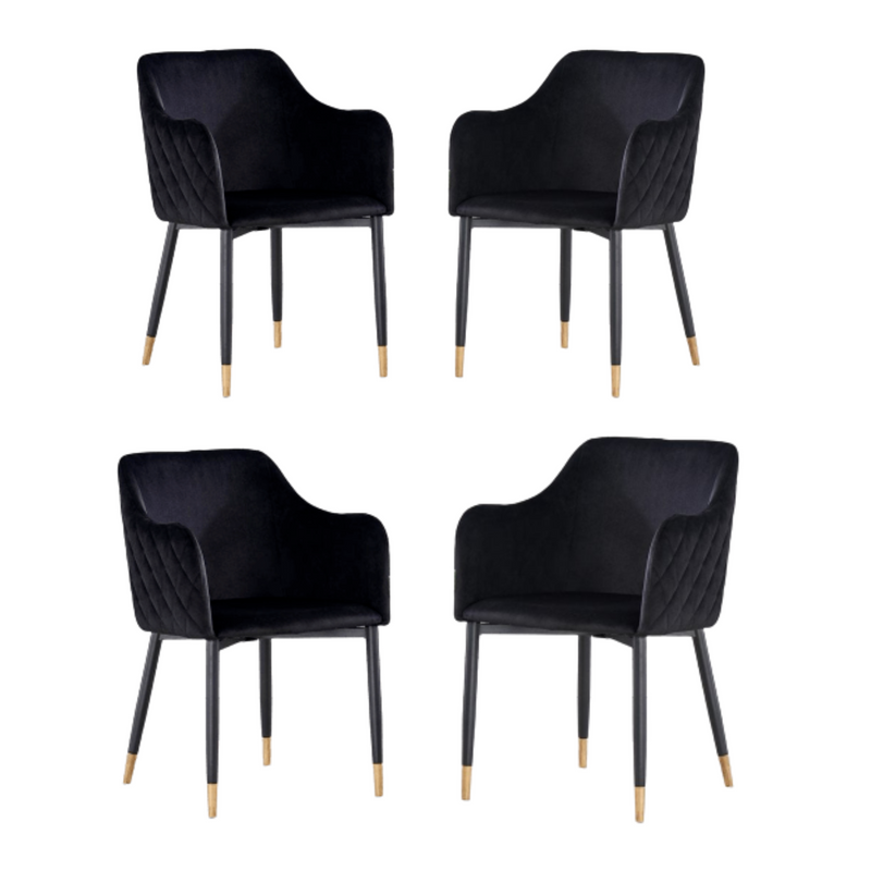 Verona LUX velvet dining chair