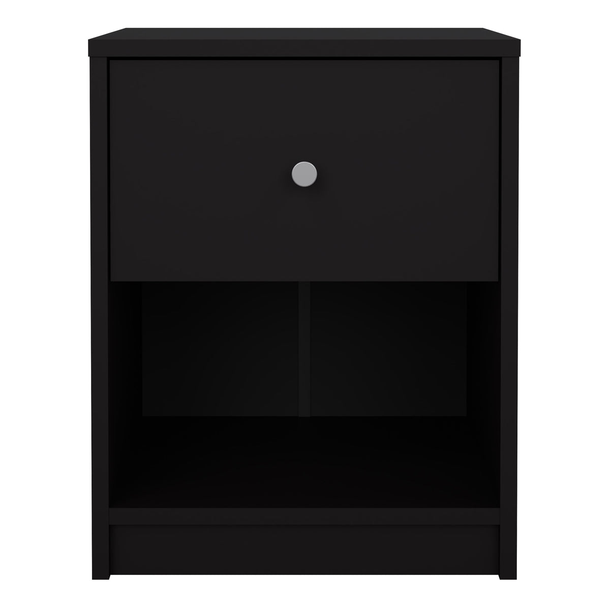 Martha Bedside 1 Drawer in Black