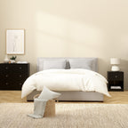 Martha Bedside 1 Drawer in Black