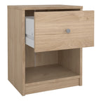 Martha Bedside 1 Drawer in Jackson Hickory Oak