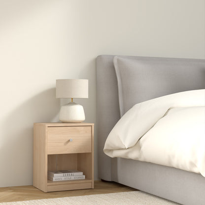 Martha Bedside 1 Drawer in Jackson Hickory Oak