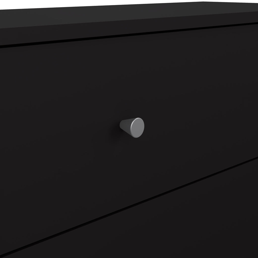 Martha Chest of 3 Drawers in Black