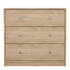Martha Chest of 3 Drawers in Jackson Hickory Oak