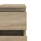 North Bedside 2 Drawer in Oak