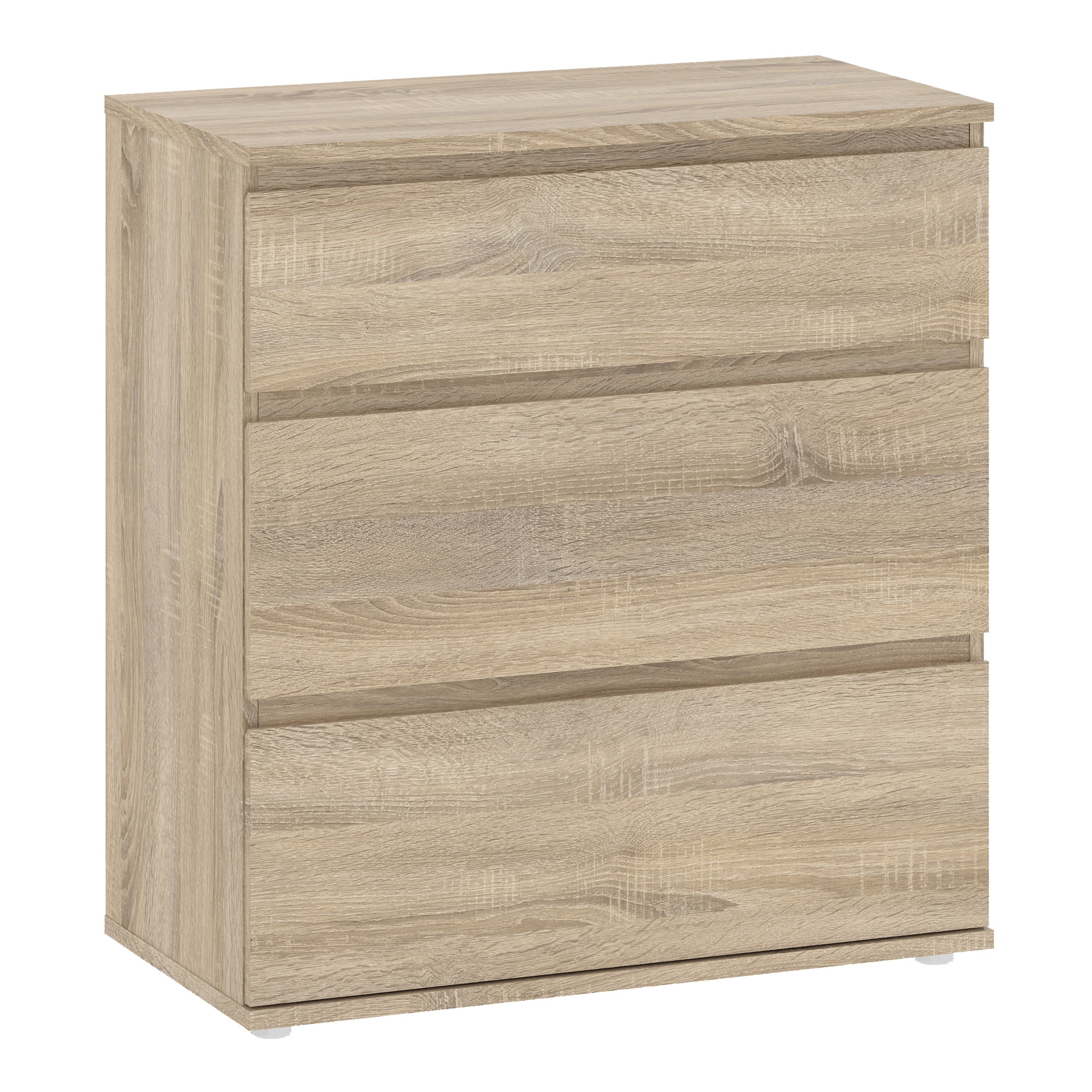 North Chest of 3 Drawers in Oak