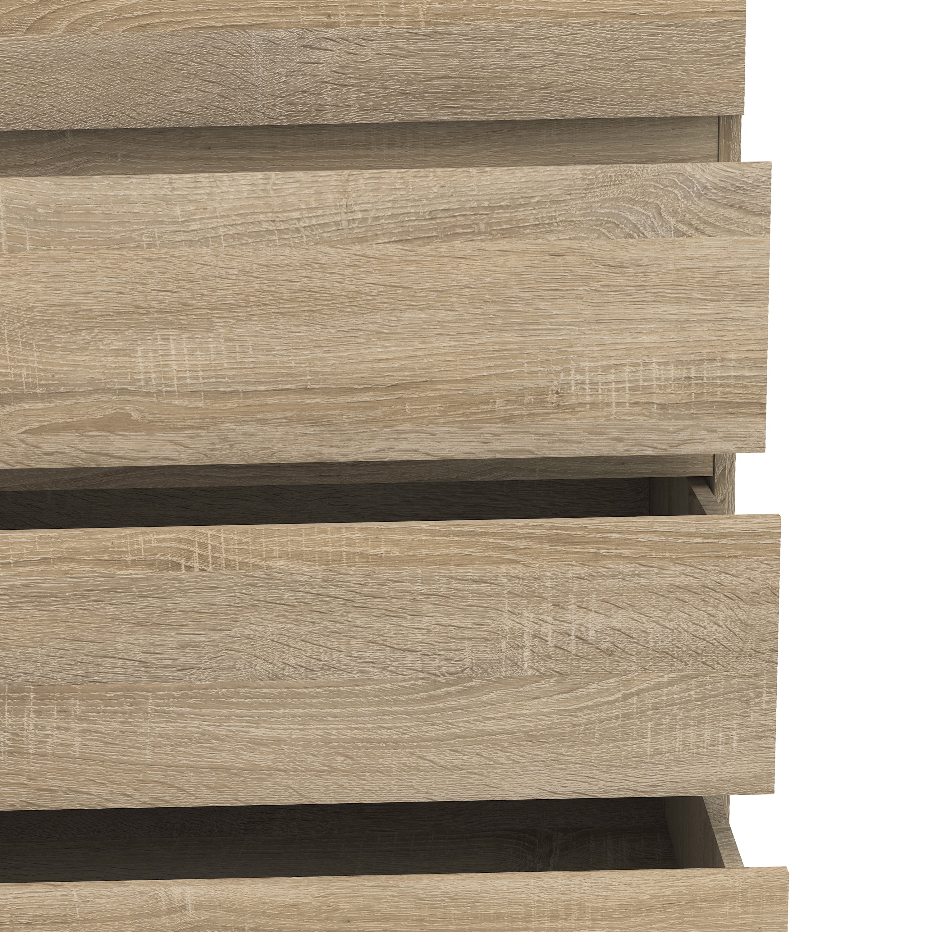 North Chest of 5 Drawers in Oak