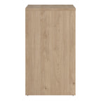 Nessa Sideboard with 1 door and 3 drawers Jackson Hickory White high gloss