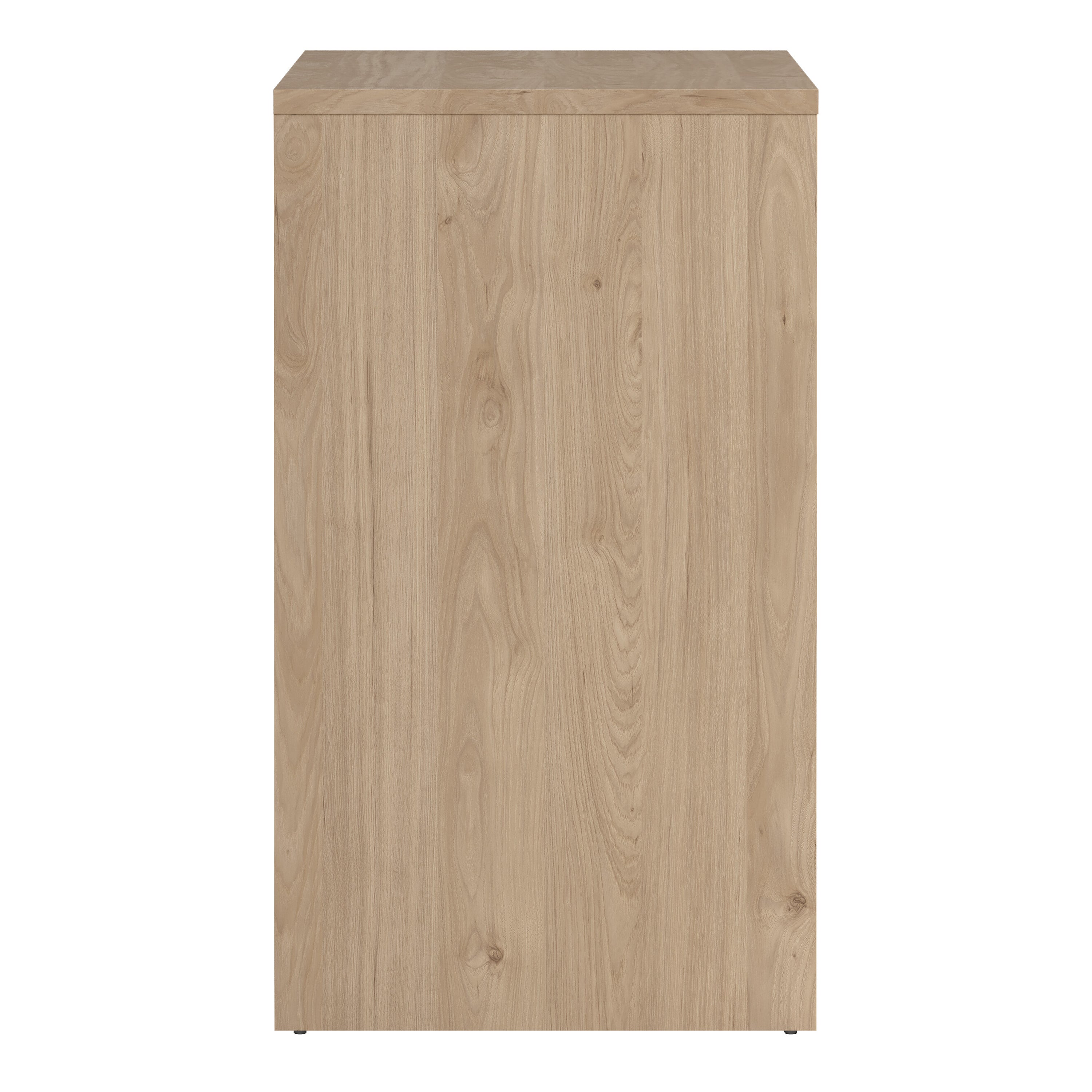 Nessa Sideboard with 1 door and 3 drawers Jackson Hickory White high gloss