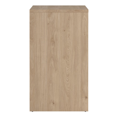 Nessa Sideboard with 1 door and 3 drawers Jackson Hickory White high gloss