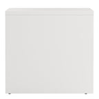 Nessa 2 Drawer Bedside White