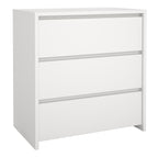 Nessa Chest 3 drawers White