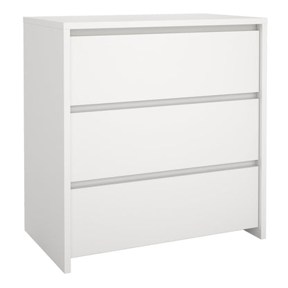 Nessa Chest 3 drawers White