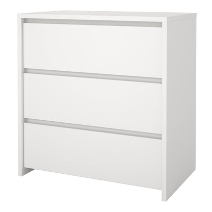 Nessa Chest 3 drawers White