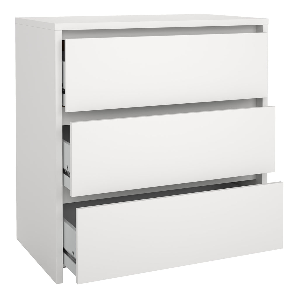 Nessa Chest 3 drawers White