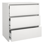 Nessa Chest 3 drawers White