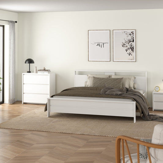 Nessa Chest 3 drawers White