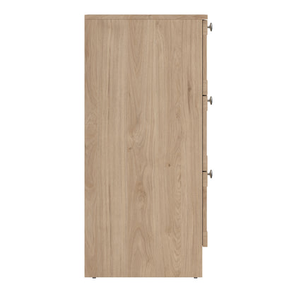 Brande Chest with 3 Frame Drawers in Jackson Hickory