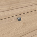 Brande Chest with 3 Frame Drawers in Jackson Hickory