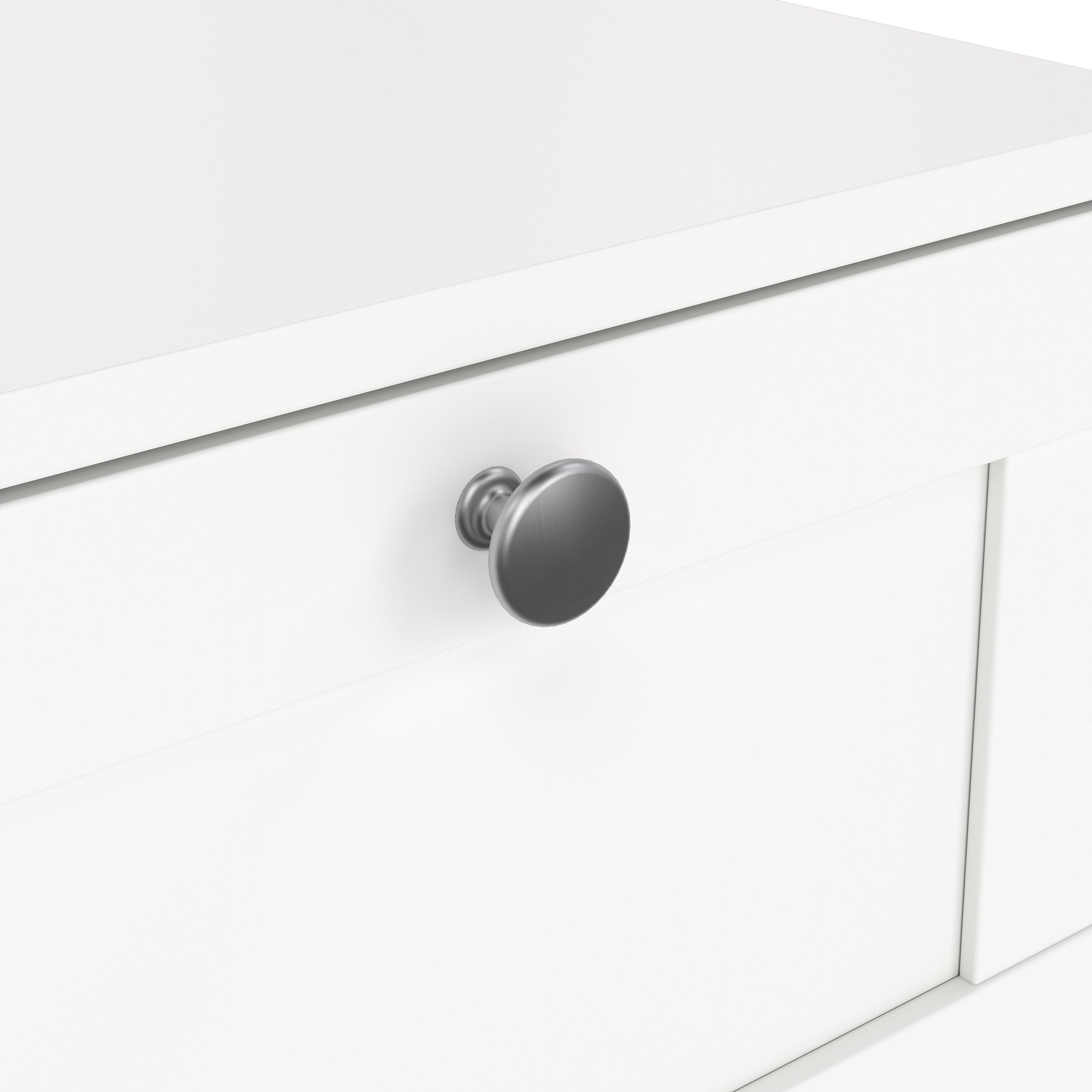 Brande Nightstand with1 Frame Drawer in White