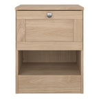 Brande Nightstand with1 Frame Drawer in Jackson Hickory