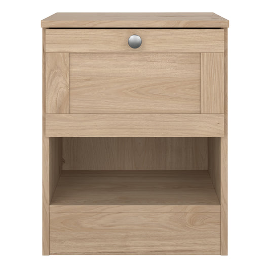 Brande Nightstand with1 Frame Drawer in Jackson Hickory