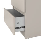 Naia Bedside 2 drawers in Cashmere Jackson Hickory