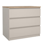 Naia Chest of 3 drawers in Cashmere Jackson Hickory